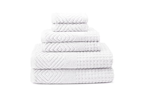 Luxury Bath Towel Set - 100% Organic Cotton Towels - Soft Bathroom Towel Set